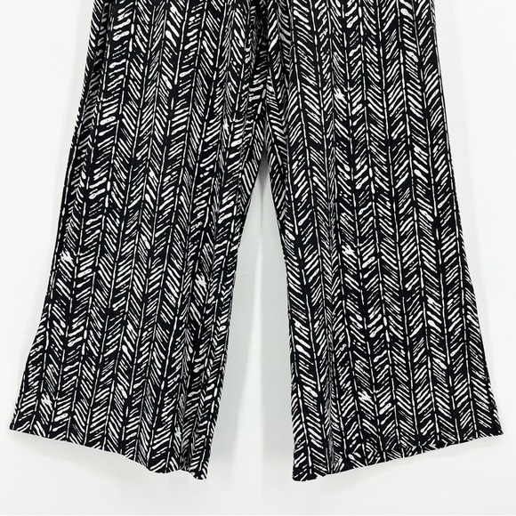 Lane Bryant Wide Leg Abstract Print Stretch Pants 14/16 - Picture 5 of 8